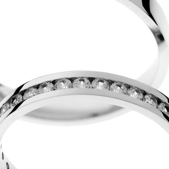 Zlatara as muška burma a630 zlatara as zlatne burme a630 3 muška burma a630 od belog zlata, 3mm širine, anatomska