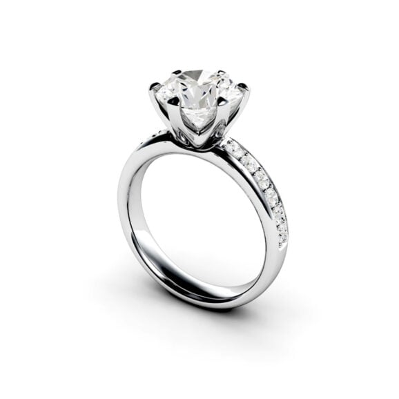 AS Prsten 1211 Beli Safir