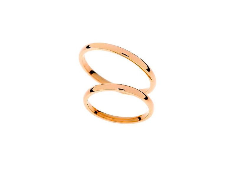 Zlatara as burme basic 212 Zlatara as ženska burma b212 zlatara as burme basic 212 ženska burma b212 od roze zlata, 2mm širine, anatomska