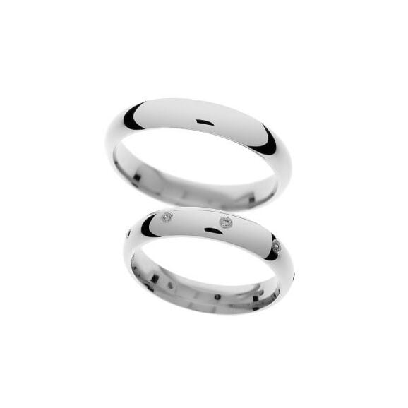 Zlatara as ženska burma r308 zlatara as burme basic 308 ženska burma r308 Zlatara as ženska burma r308 zlatara as burme basic 308 ženska burma r308 od belog zlata, 5mm širine, sa 9 kamenčića (ukupno 0,09 tcw), anatomska