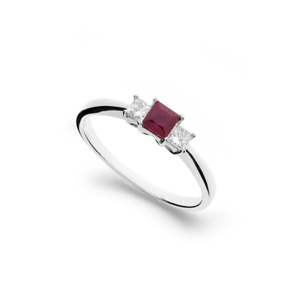 Prsten K240 sa Rubinom