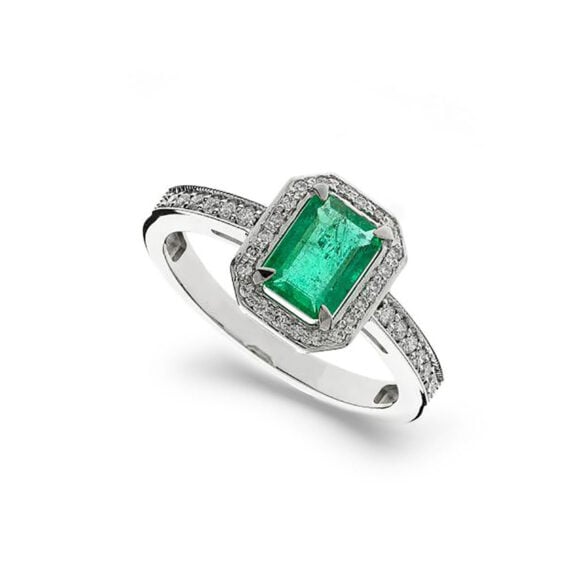 Prsten Model Smaragd K352