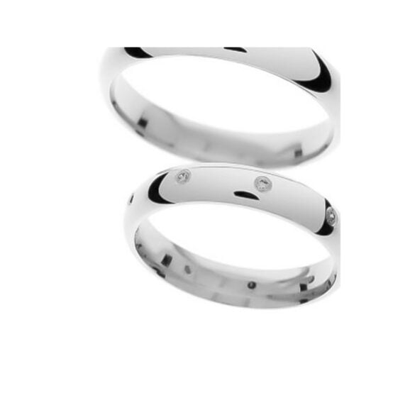 Zlatara as ženska burma r308 zlatara as zlatne burme r308 detail ženska burma r308 Zlatara as ženska burma r308 zlatara as zlatne burme r308 detail ženska burma r308 od belog zlata, 5mm širine, sa 9 kamenčića (ukupno 0,09 tcw), anatomska