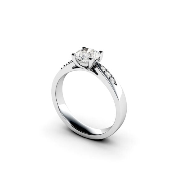 AS Prsten 0202 Beli Safir