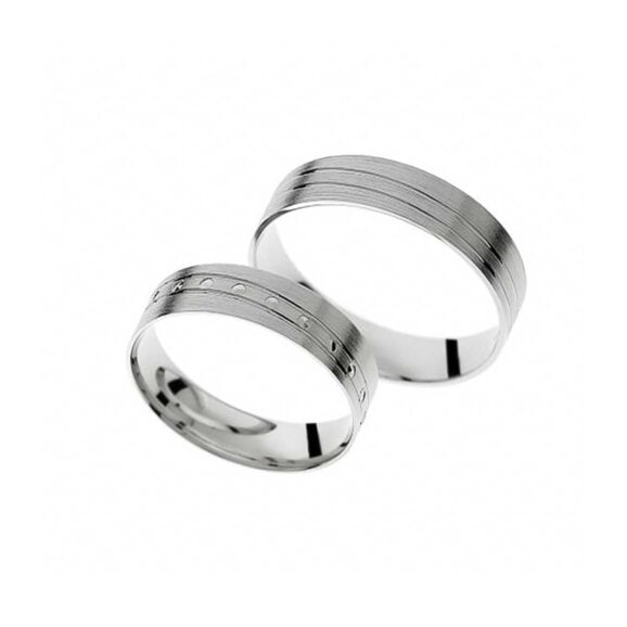 Lagane (ili anatomske) Burme iz Kolekcije Light, Model A1157, od belog zlata