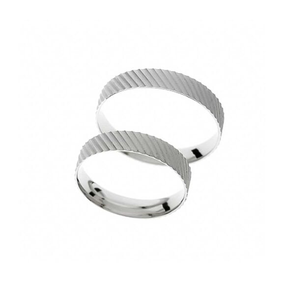 Lagane (ili anatomske) Burme iz Kolekcije Light, Model A1165, od belog zlata