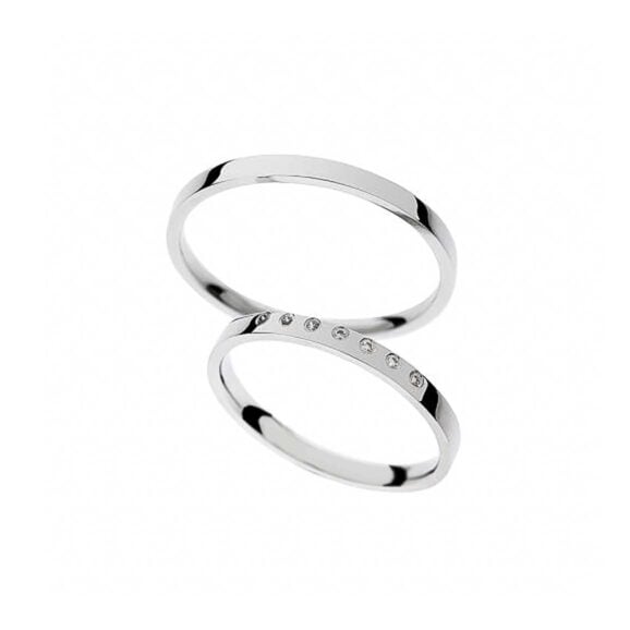 Anatomske burme iz Kolekcije Basic, Model L132, od belog zlata