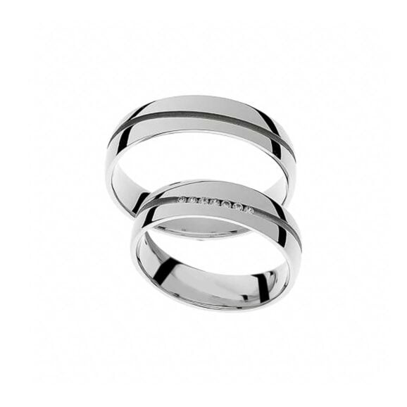 Anatomske burme iz Kolekcije Eternity, Channel, Model L137, od belog zlata