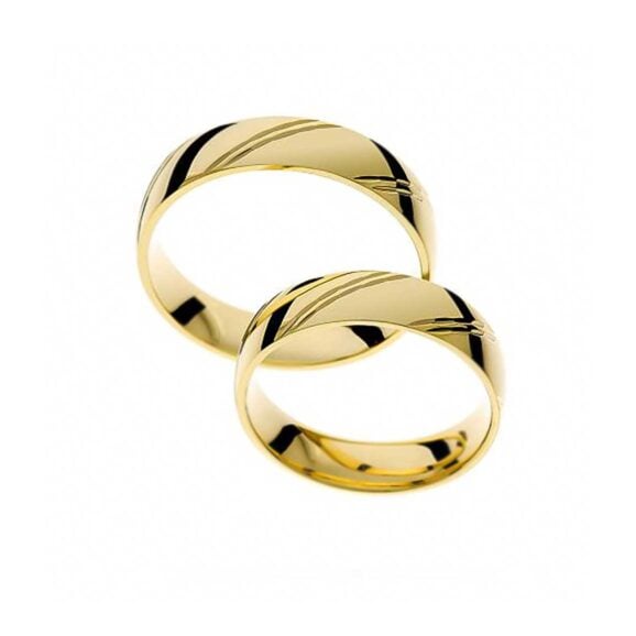 Anatomske burme iz Kolekcije Premium, Model P27, od žutog zlata