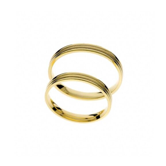 Anatomske burme iz Kolekcije Premium, Model P04, od žutog zlata