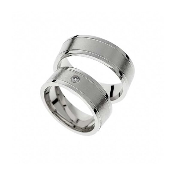 Anatomske burme iz Kolekcije Premium, Model R153, od belog zlata