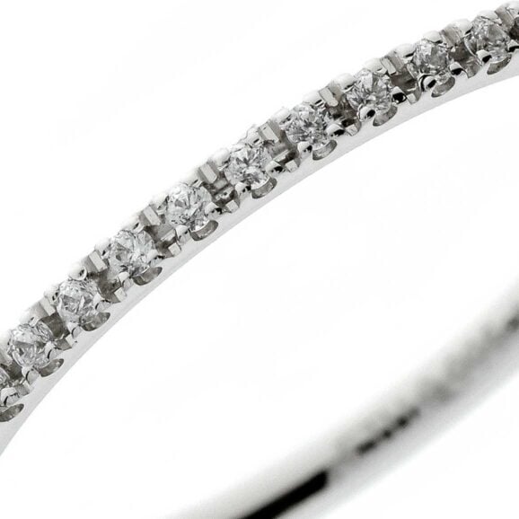 Raskošna Burma s kamenjem iz Kolekcije Eternity, Model 0005-ETH KORNE, od belog zlata ili platine