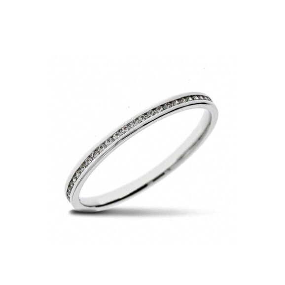 Raskošna burma s kamenjem iz kolekcije eternity, model 0005-eth-kanal, od belog zlata ili platine