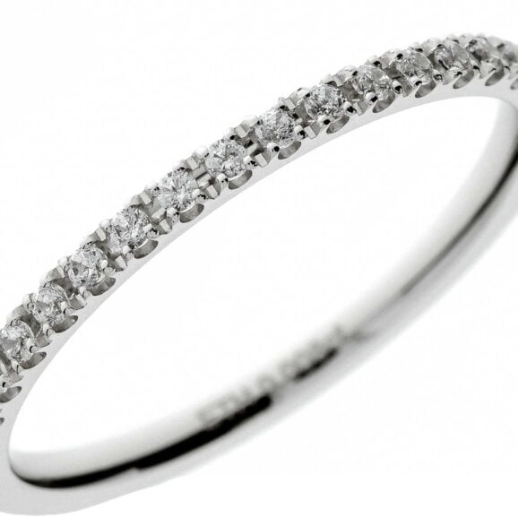 Raskošna Burma s kamenjem iz Kolekcije Eternity, Model 0008-ETH KORNE, od belog zlata ili platine