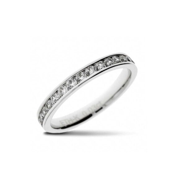 Raskošna burma s kamenjem iz kolekcije eternity, model 003-eth-kanal, od belog zlata ili platine