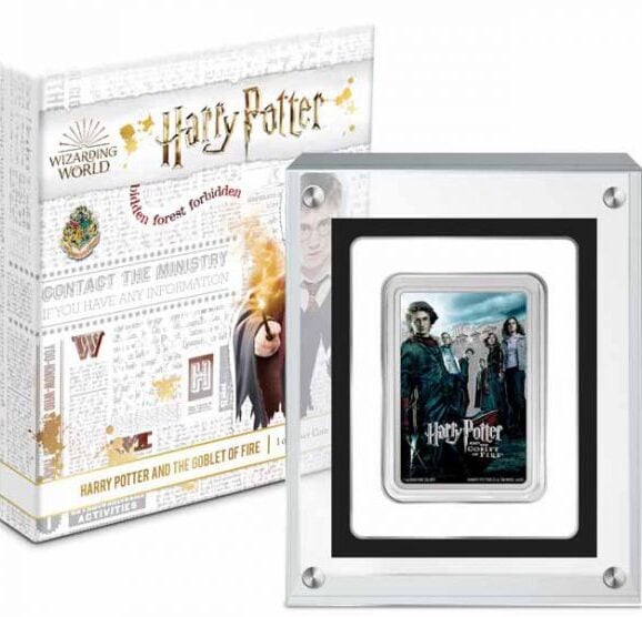 Investiciono srebro, 999, kolekcionarski i numizmatčki poklon, Harry Potter: The goblet of fire, poklon za Hari Poter fanove