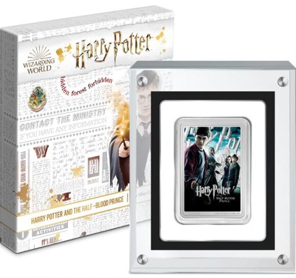 Investiciono srebro, 999, kolekcionarski i numizmatčki poklon, Harry Potter: The half-blood prince, poklon za Hari Poter fanove