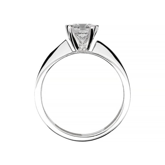 Zlatara as classics prsten k173-xl zlatara as verenicki prsten od zlata ili platine sa mojsanitom dijamantom b173 xl 3 classics prsten k173-xl Zlatara as klasičan verenički prsten od belog zlata sa centralnim kamenom round brusa, težine oko 0,25ct, model k173-025, prsten sa laboratorijskim ili prirodnim dijamantom, mojsanitom, moissanite