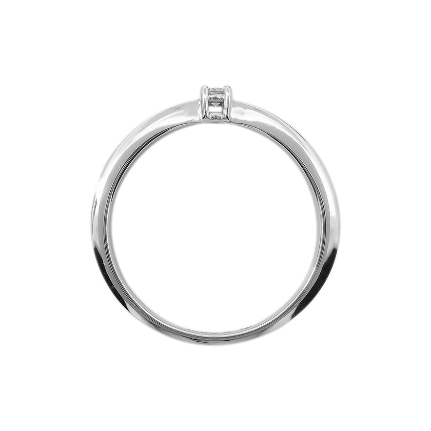 Zlatara as klasičan verenički prsten od belog zlata sa centralnim kamenom težine oko 0,1ct, model k334-01, prsten sa prirodnim ili laboratorijskim dijamantom, mojsanitom, moissanite Zlatara as klasičan verenički prsten od belog zlata sa centralnim kamenom težine oko 0,1ct, model k334-01, prsten sa prirodnim ili laboratorijskim dijamantom, mojsanitom, moissanite