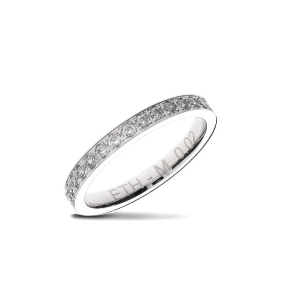 Raskošna Burma s kamenjem iz Kolekcije Eternity, Model 002-ETH-M, od belog zlata ili platine