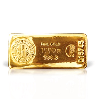 investiciono zlato 999,9, nadir zlatna poluga 1000g