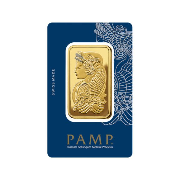 investiciono zlato 999,9, pamp zlatna pločica 100g avers