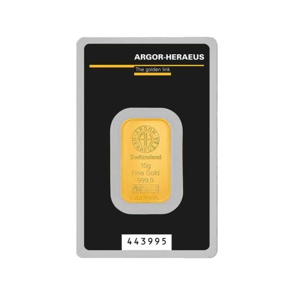 Poluga od 10g, Argor Heraeus