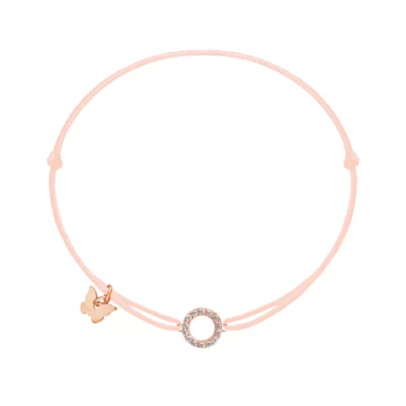 Krug sa cirkonima, Borboleta konac narukvica, Ginger