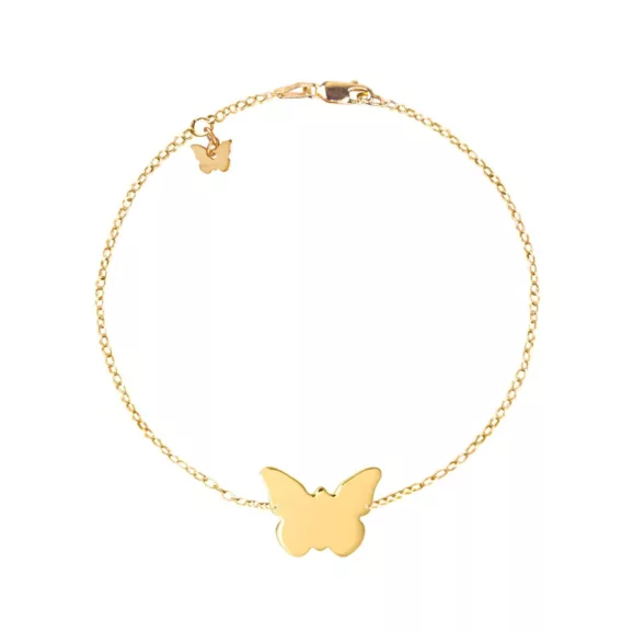 Veliki leptir srebrna narukvica