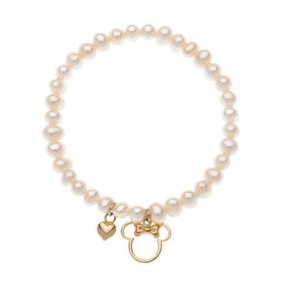 Zlatara as disney® narukvica model y207 bg00000mal. Cs large disney® narukvica model y207 sa biserima i 9k zlatnim elementima u obliku minnie