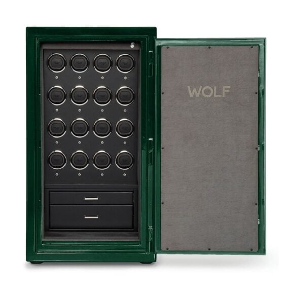 WOLF® Atlas 16 Piece Watch Winder Safe