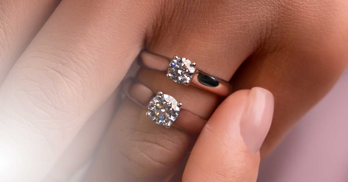 Zlatara AS Verenički prsten sa laboratorijski uzgajanim dijamantom