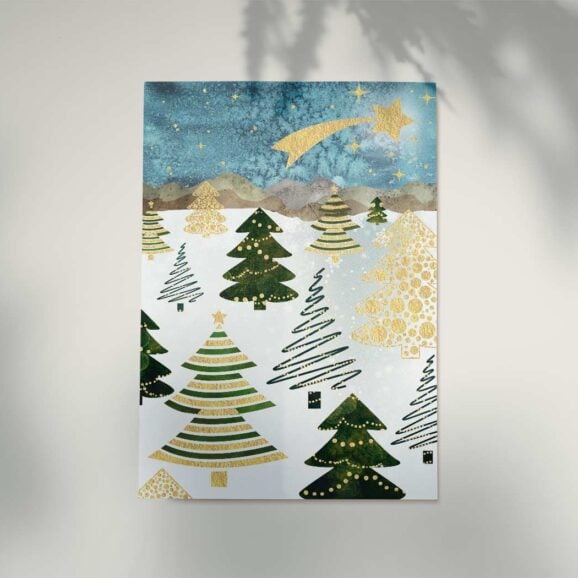 Luksuzna Čestitka Nova Godina (Jelke) Artige je holandska kompanija poznata po svom izuzetnom kvalitetu i kreativnom dizajnu luksuznih čestitki. Njihove kolekcije odražavaju vrhunski ukus i pažnju prema detaljima, što ih čini idealnim izborom za one koji traže nešto posebno. Svaka čestitka iz njihove radionice je prava mala umetnost, kreirana s ljubavlju i posvećenošću, a koja će se savršeno uklapati u nakit kupljen u našim Zlatara AS Novi Sad i Beograd radnjama.