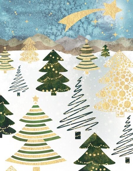 Luksuzna Čestitka Nova Godina (jelke) Artige je holandska kompanija poznata po svom izuzetnom kvalitetu i kreativnom dizajnu luksuznih čestitki. Njihove kolekcije odražavaju vrhunski ukus i pažnju prema detaljima, što ih čini idealnim izborom za one koji traže nešto posebno. Svaka čestitka iz njihove radionice je prava mala umetnost, kreirana s ljubavlju i posvećenošću, a koja će se savršeno uklapati u nakit kupljen u našim Zlatara AS Novi Sad i Beograd radnjama.