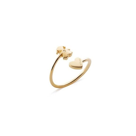 LeBebe prsten 703, prsten od žutog zlata sa dijamatima