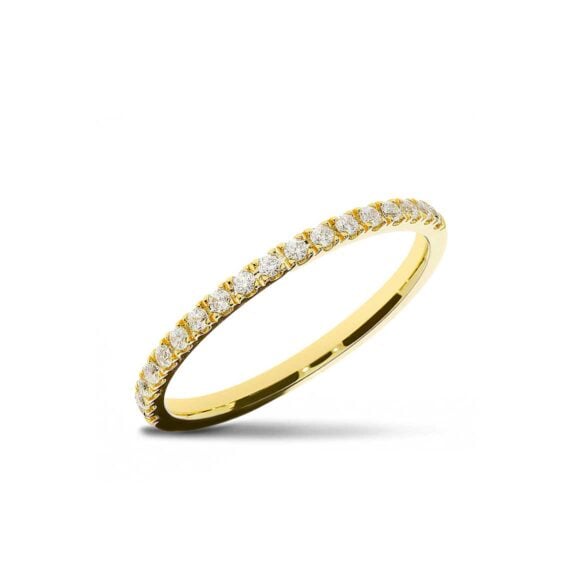 Raskošna Burma s kamenjem iz Kolekcije Eternity, Model 001-ETH KORNE, od žutog zlata, finoće 8k, 9k, 14k, 18k