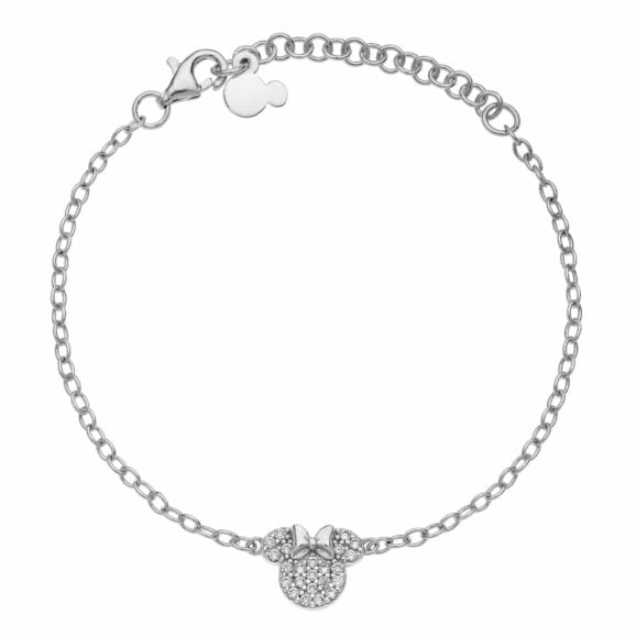 Zlatara AS i Disney® predstavljaju originalan i licenciran Dizni nakit za decu. Disney® narukvica za decu, sa cirkonima i motivom Minnie Mouse.