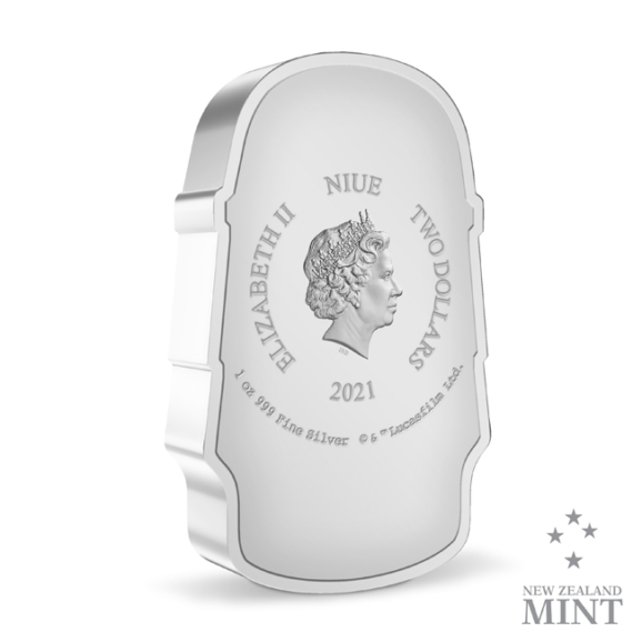 Predstavljamo vam još jedan izuzetno atraktivan kolekcionarski novčić od čistog srebra iz popularne serije „Faces of the Empire“ – ovoga puta sa likom Imperial Snowtroopera, jednog od prepoznatljivih vojnika Galaktičke imperije iz legendarne filmske franšize Star Wars. Ovaj ekskluzivni novčić dolazi iz prestižne kovnice New Zealand Mint