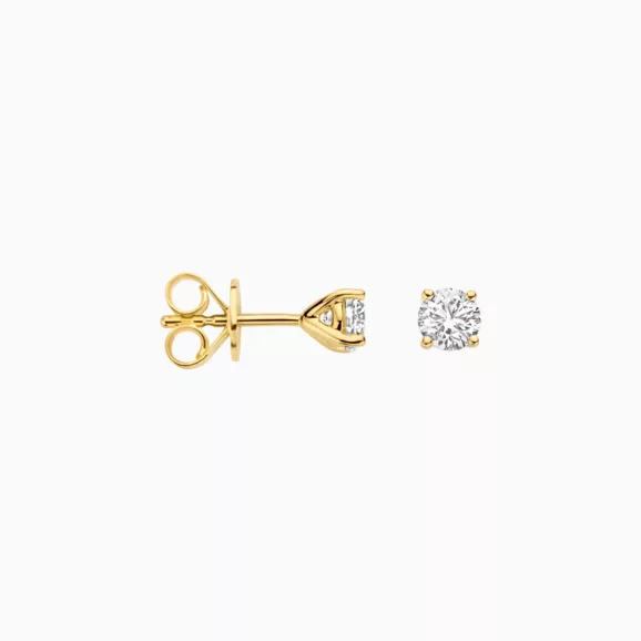 LG7002Y Minđuše od 14k zlata sa laboratorijskim dijamantima