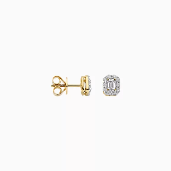 LG7010Y Minđuše od 14k zlata sa laboratorijskim dijamantima