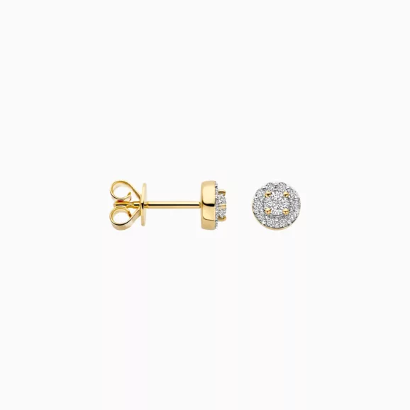 LG7011Y Minđuše od 14k zlata sa laboratorijskim dijamantima