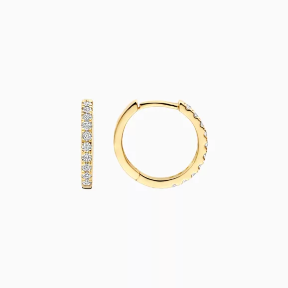 LG7012Y Minđuše od 14k zlata sa laboratorijskim dijamantima