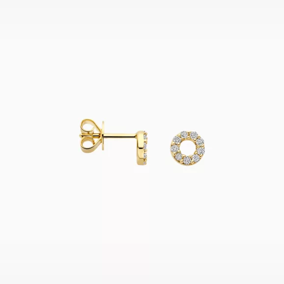 LG7016Y Minđuše od 14k zlata sa laboratorijskim dijamantima