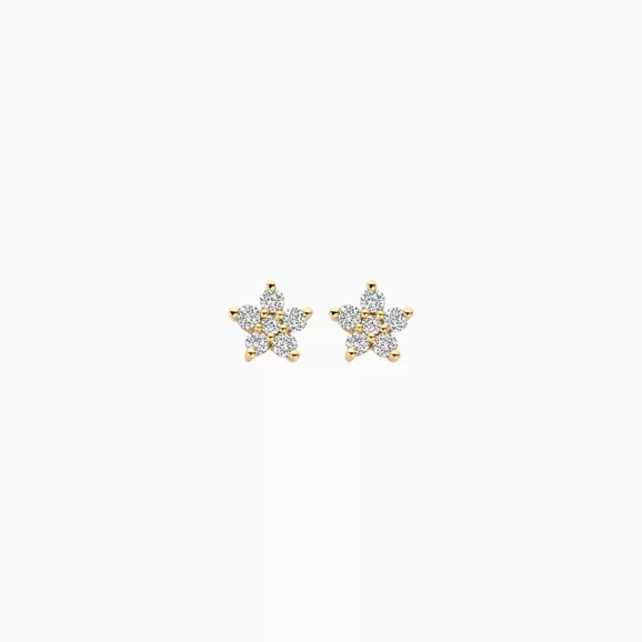 LG7018Y Minđuše od 14k zlata sa laboratorijskim dijamantima