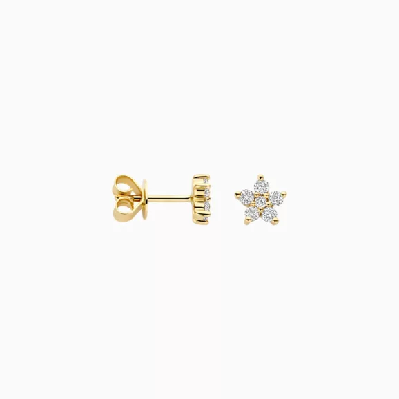 LG7018Y Minđuše od 14k zlata sa laboratorijskim dijamantima