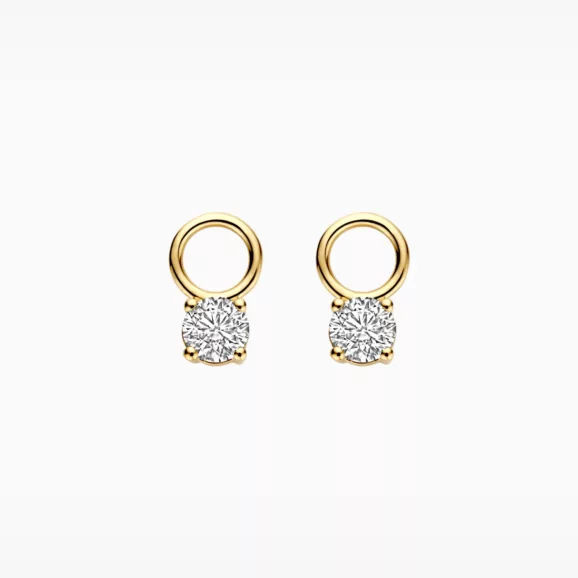 Charm set LG9001Y za Minđuše, od 14k zlata sa laboratorijskim dijamantima