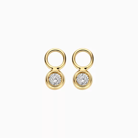 Charm set LG9002Y za Minđuše, od 14k zlata sa laboratorijskim dijamantima