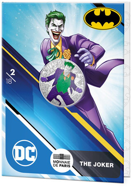 Investiciono srebro, 999, kolekcionarski i numizmatčki, film batman joker, kolorizovani srebrnjak Investiciono srebro, 999, kolekcionarski i numizmatčki poklon, dc comics, batmen - joker, kolorizovani srebrnjak