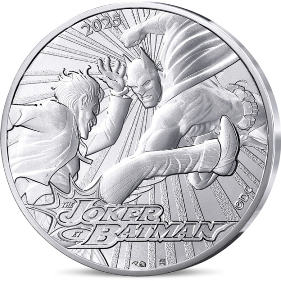 Zlatara as dc comics: batman and joker zlatara as dc comics batman and joker 3 dc comics: batman and joker Investiciono srebro, 999, kolekcionarski i numizmatčki poklon, dc comics, batmen and joker, kolorizovani srebrnjak