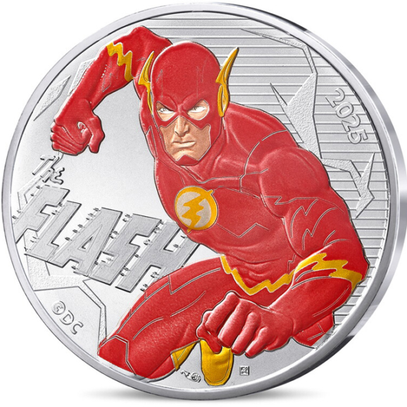 Zlatara as dc comics: flash zlatara as dc comics flash 3 dc comics: flash Investiciono srebro, 999, kolekcionarski i numizmatčki poklon, dc comics, batmen - flash, kolorizovani srebrnjak